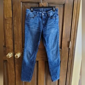 INC International Concepts Sz 8S Mid Rise Skinny W 32 R 10 L 28